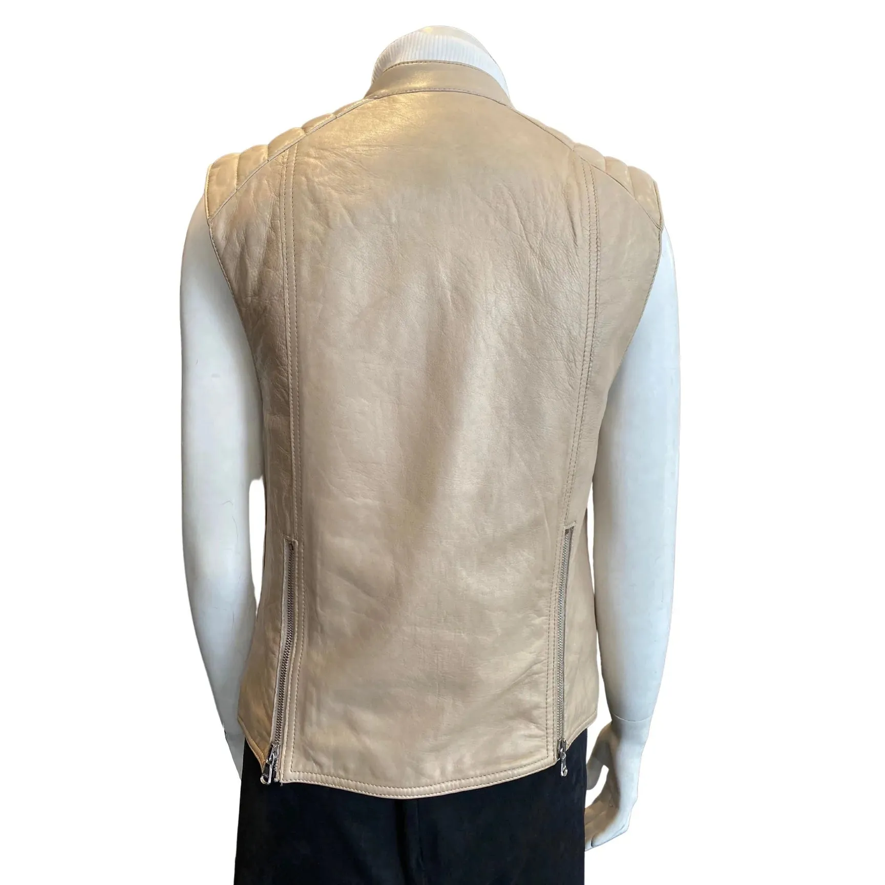 PHILLIP LIM Leather Vest | Small - US 2