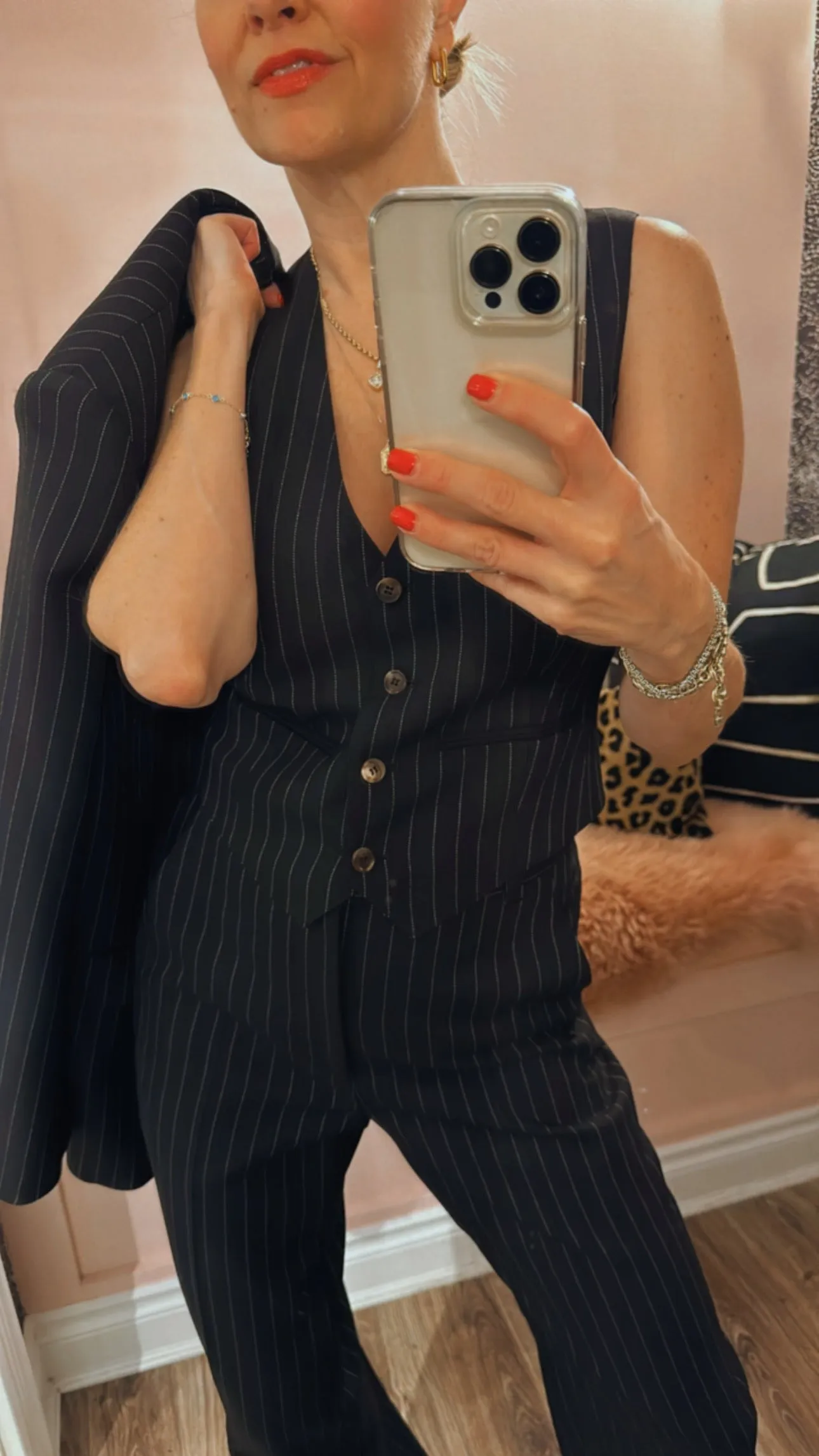 Pinstripe Waistcoat