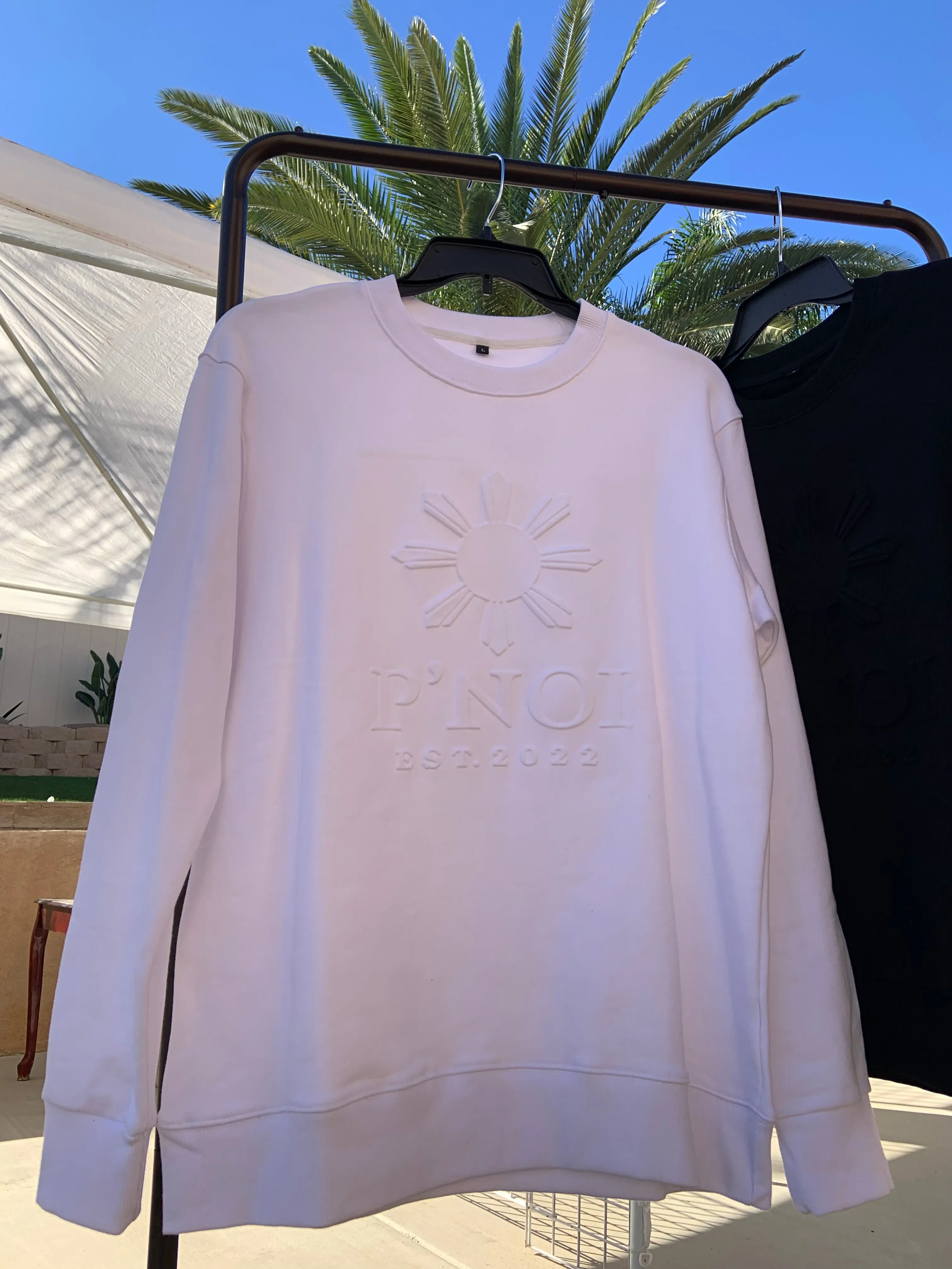 P'NOI Crewneck White