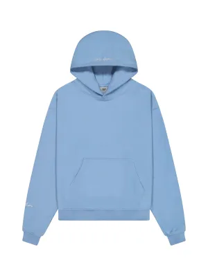 Prior Embroidery Logo Oversized Cropped Hoodie Coast