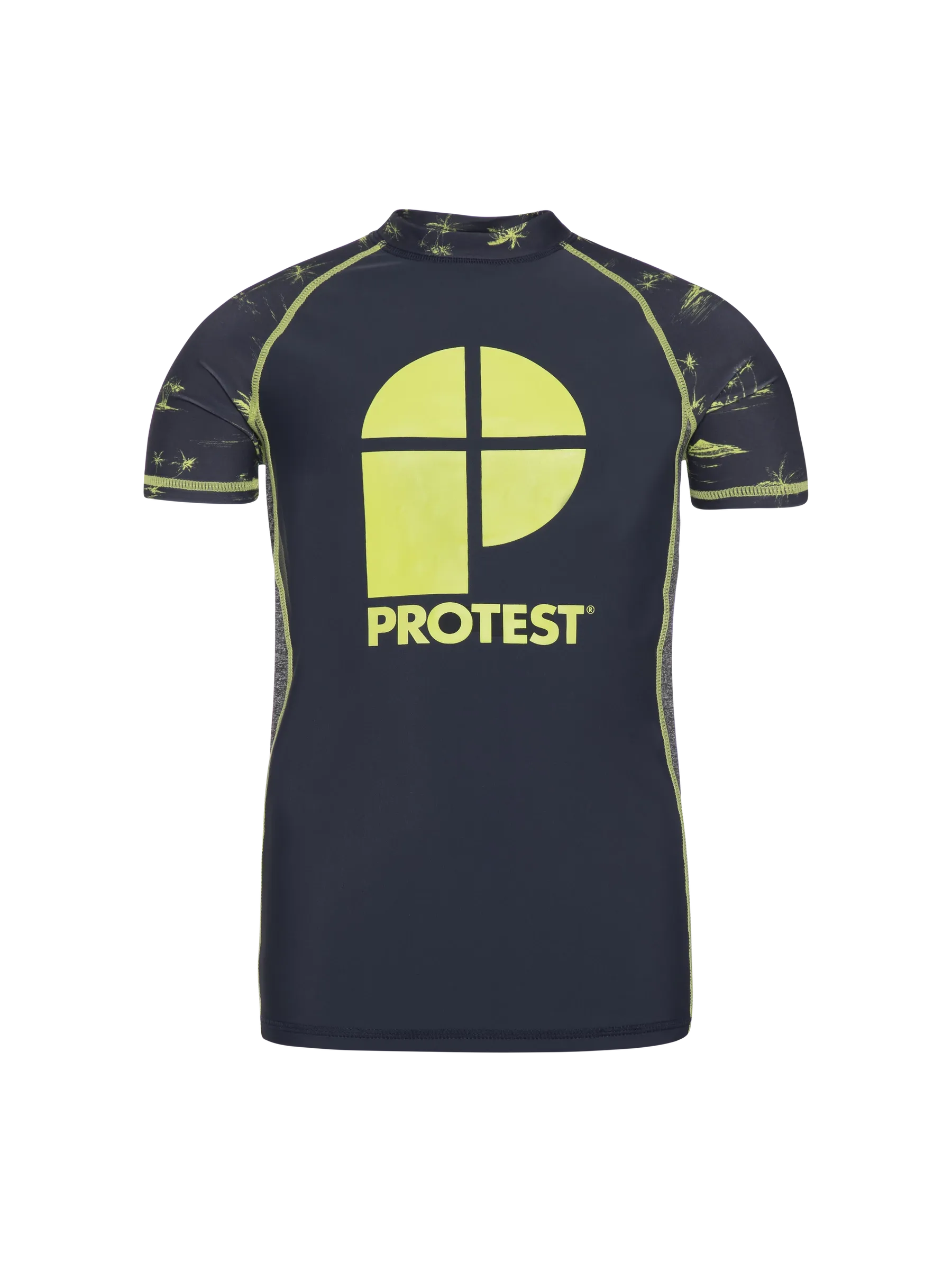 Protest PRTDYLAN JR Rashguard - Kids Short Sleeve - Blue