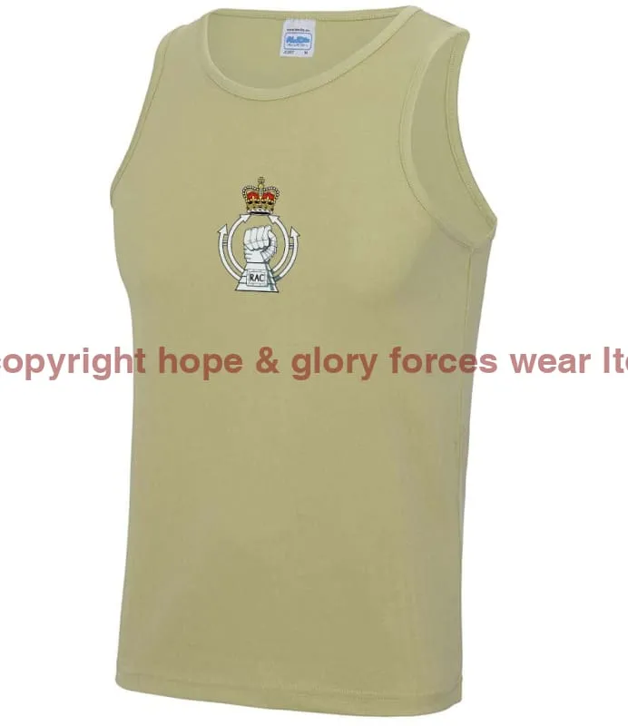 Royal Armoured Corps Embroidered Sports Vest