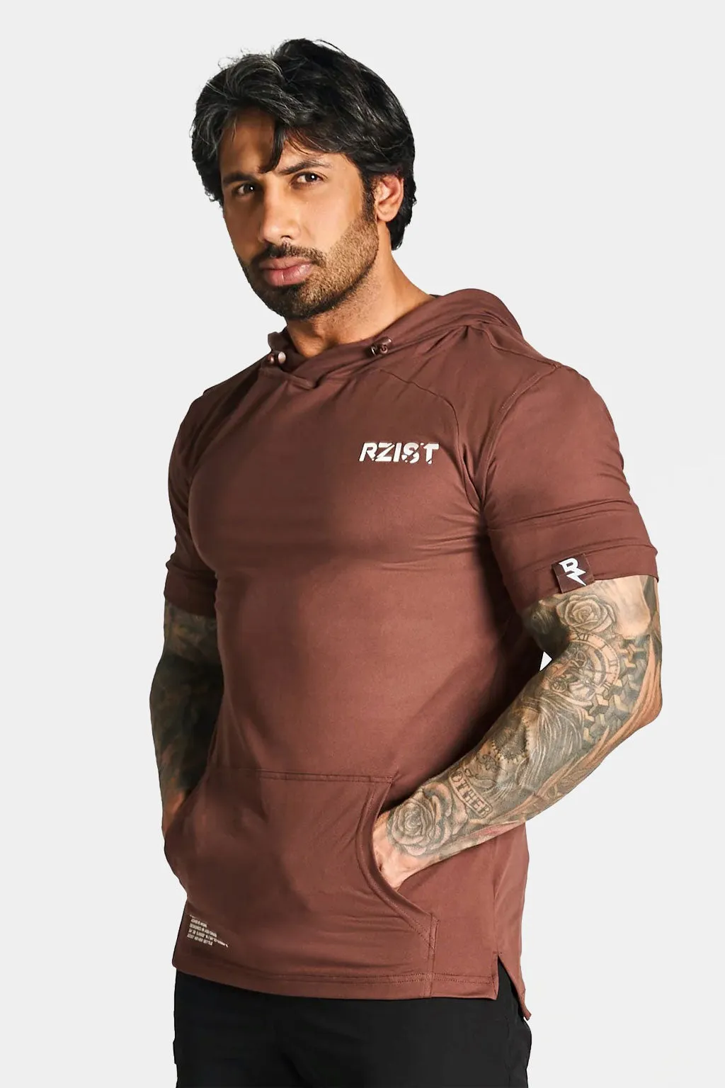 Rzist - Never Settle Light Weight Short Sleeve Hoodie