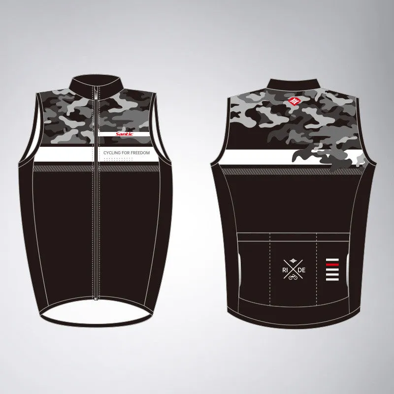 Santic OEM Custom Cycling Windproof Vest