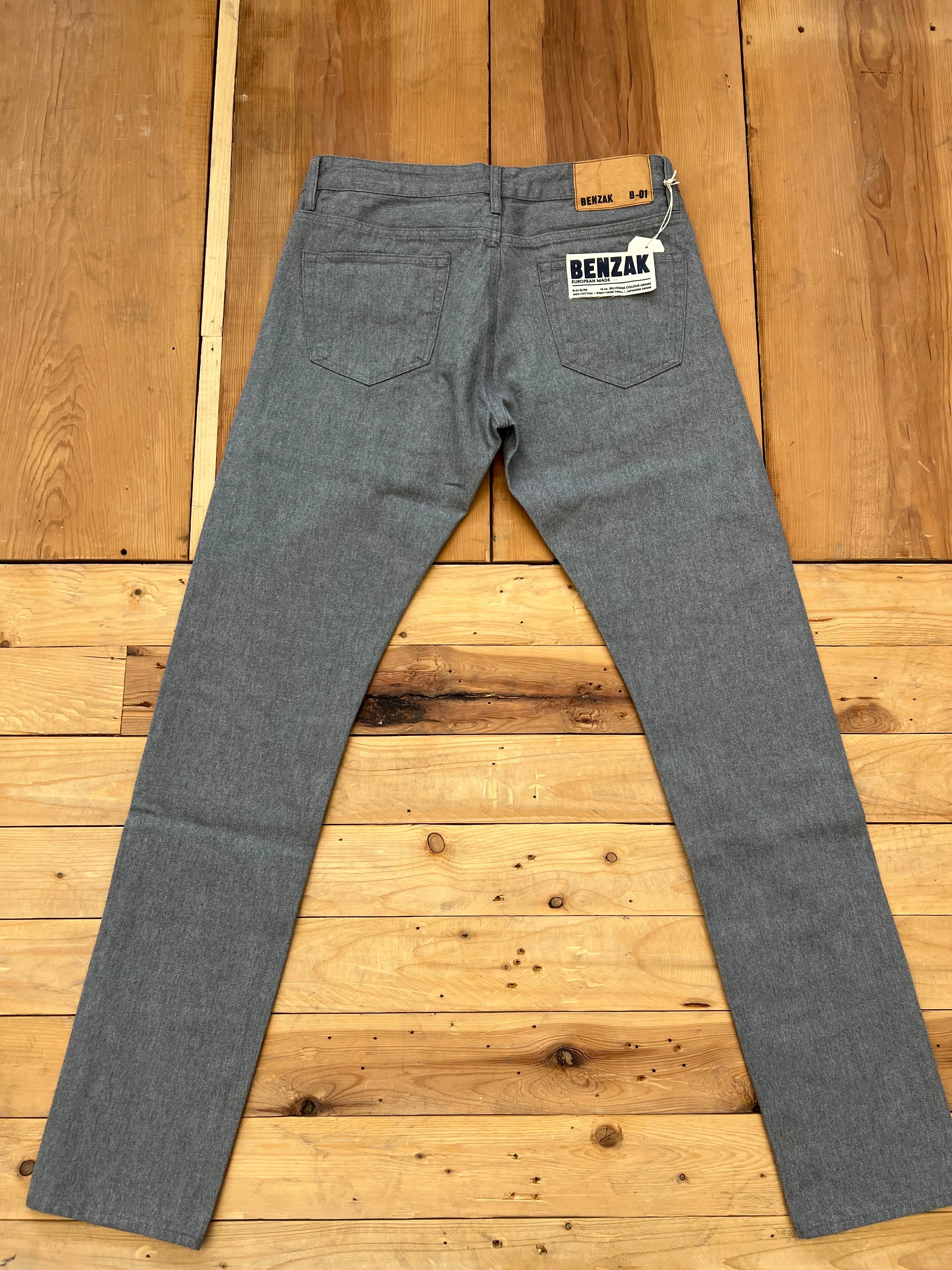 Selvedge Colour denim/grey 14 oz. B-01 Slim