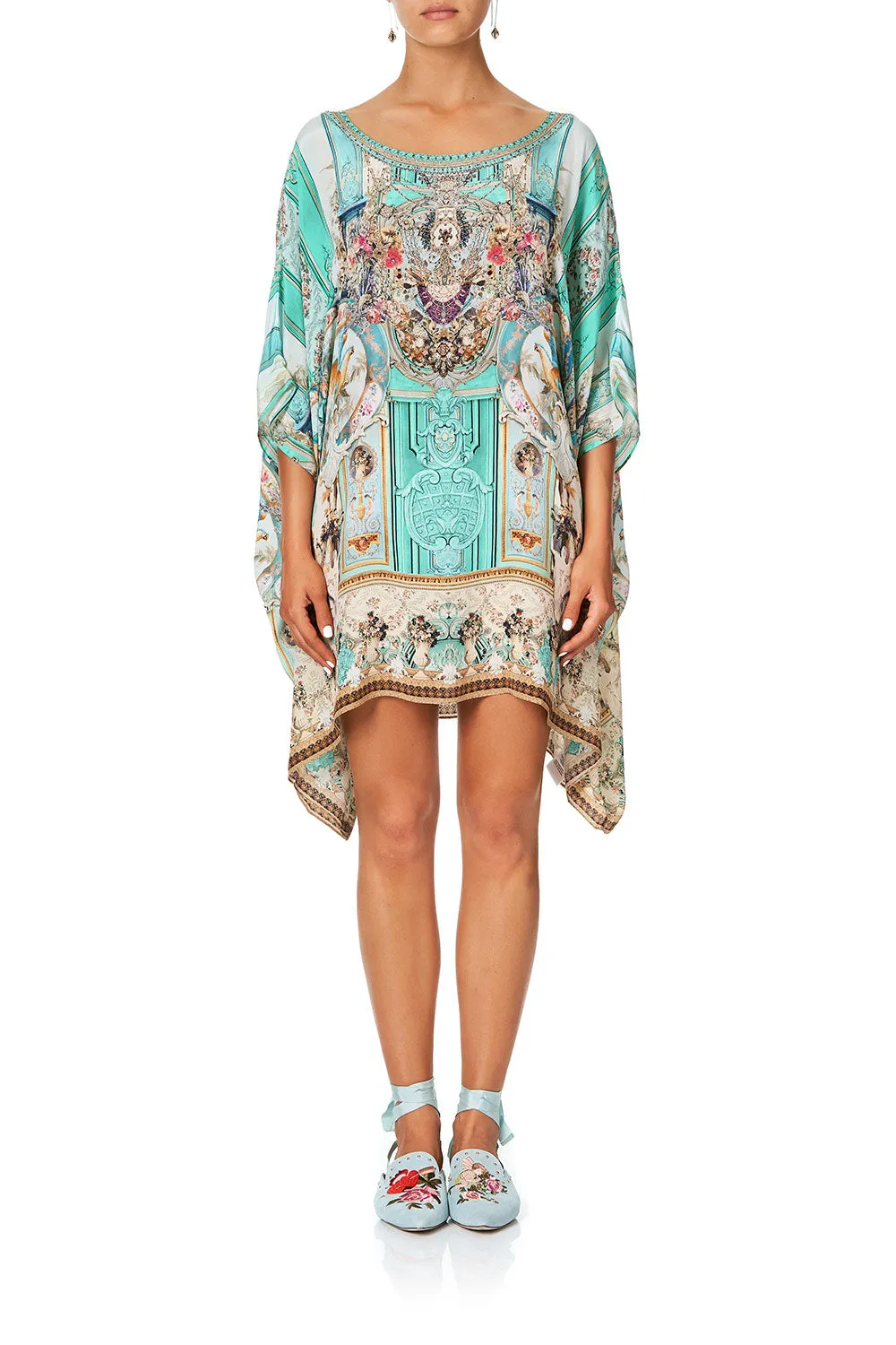 SHORT ROUND NECK KAFTAN I DREAM OF MARIE