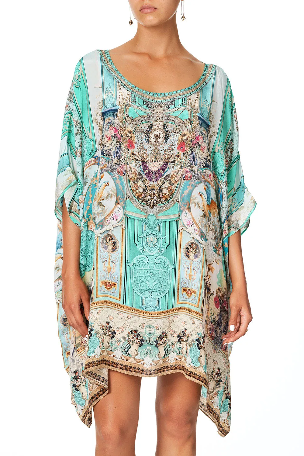 SHORT ROUND NECK KAFTAN I DREAM OF MARIE