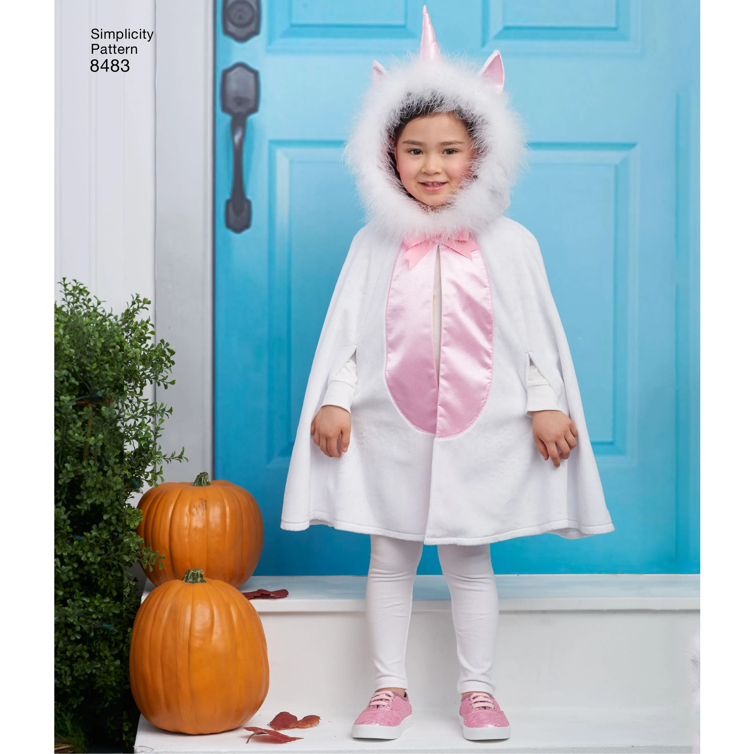 Simplicity Pattern 8483 Childs Cape Costumes