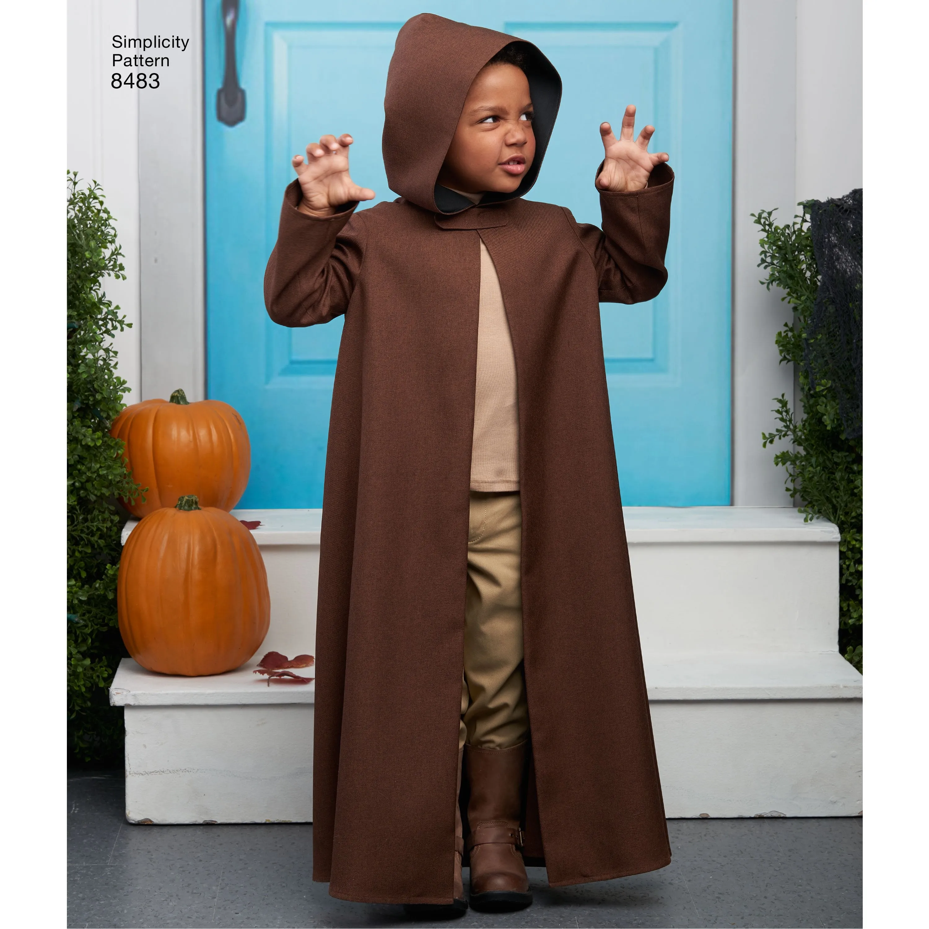 Simplicity Pattern 8483 Childs Cape Costumes