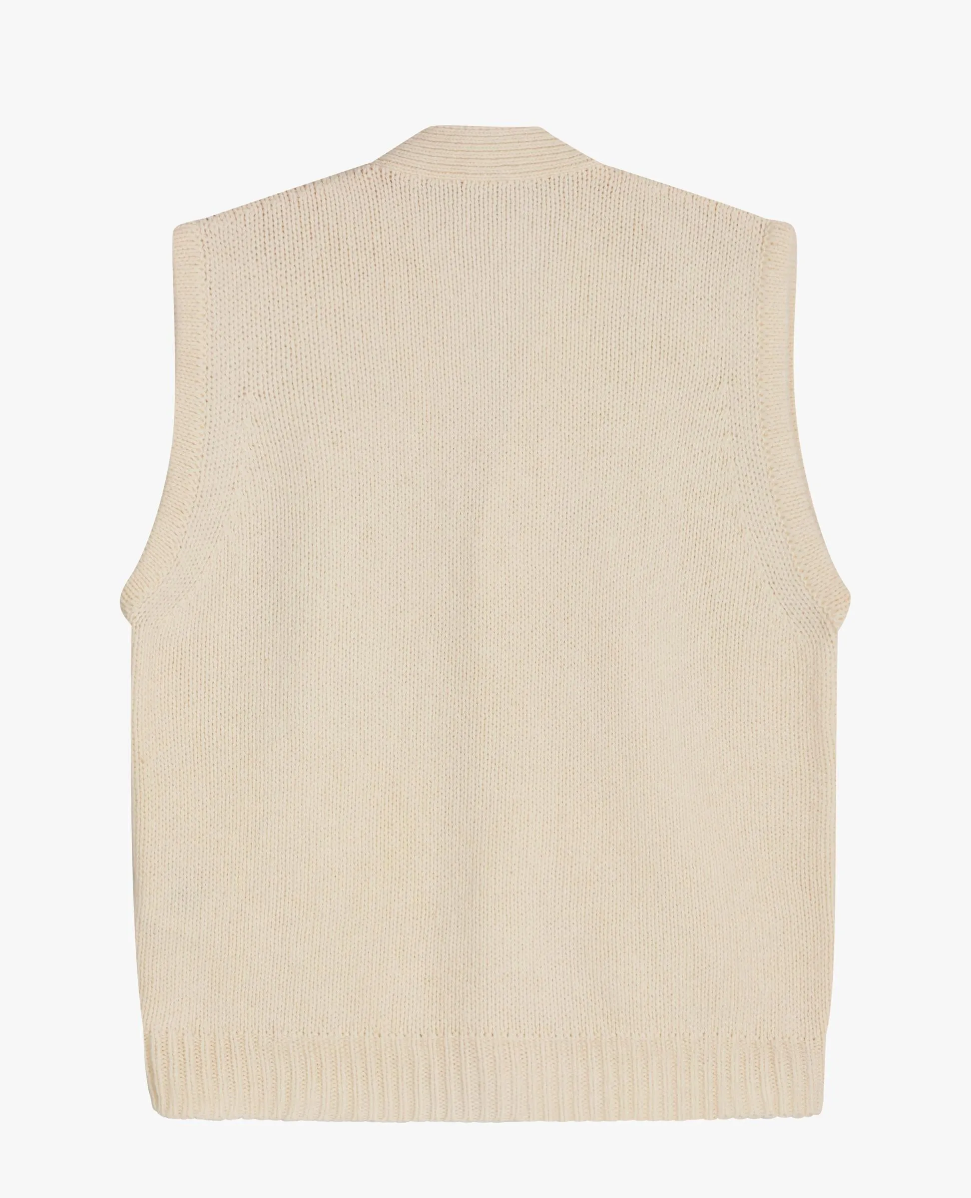 STEVEN VEST . OFF WHITE