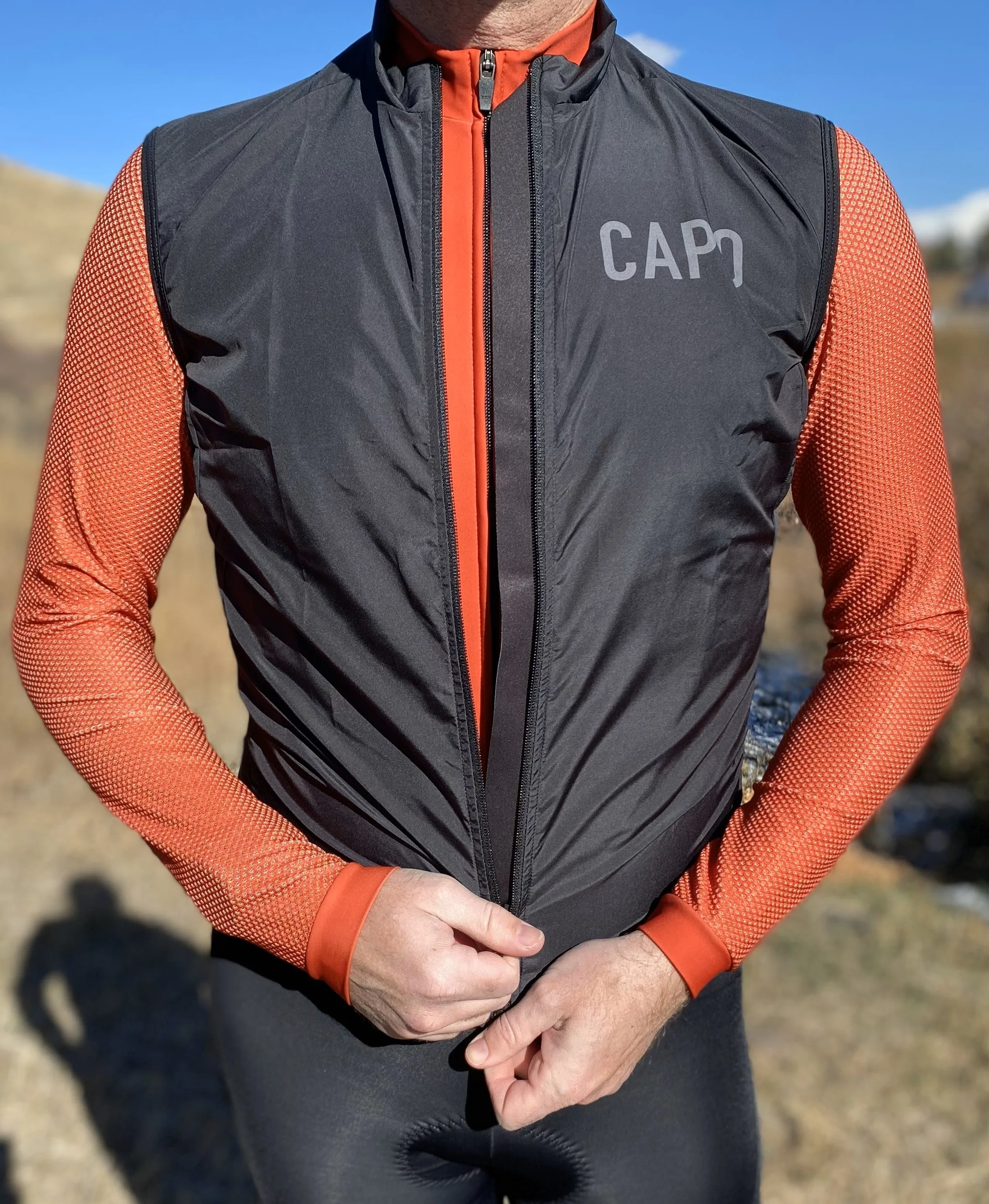 Super Corsa Wind Vest Black