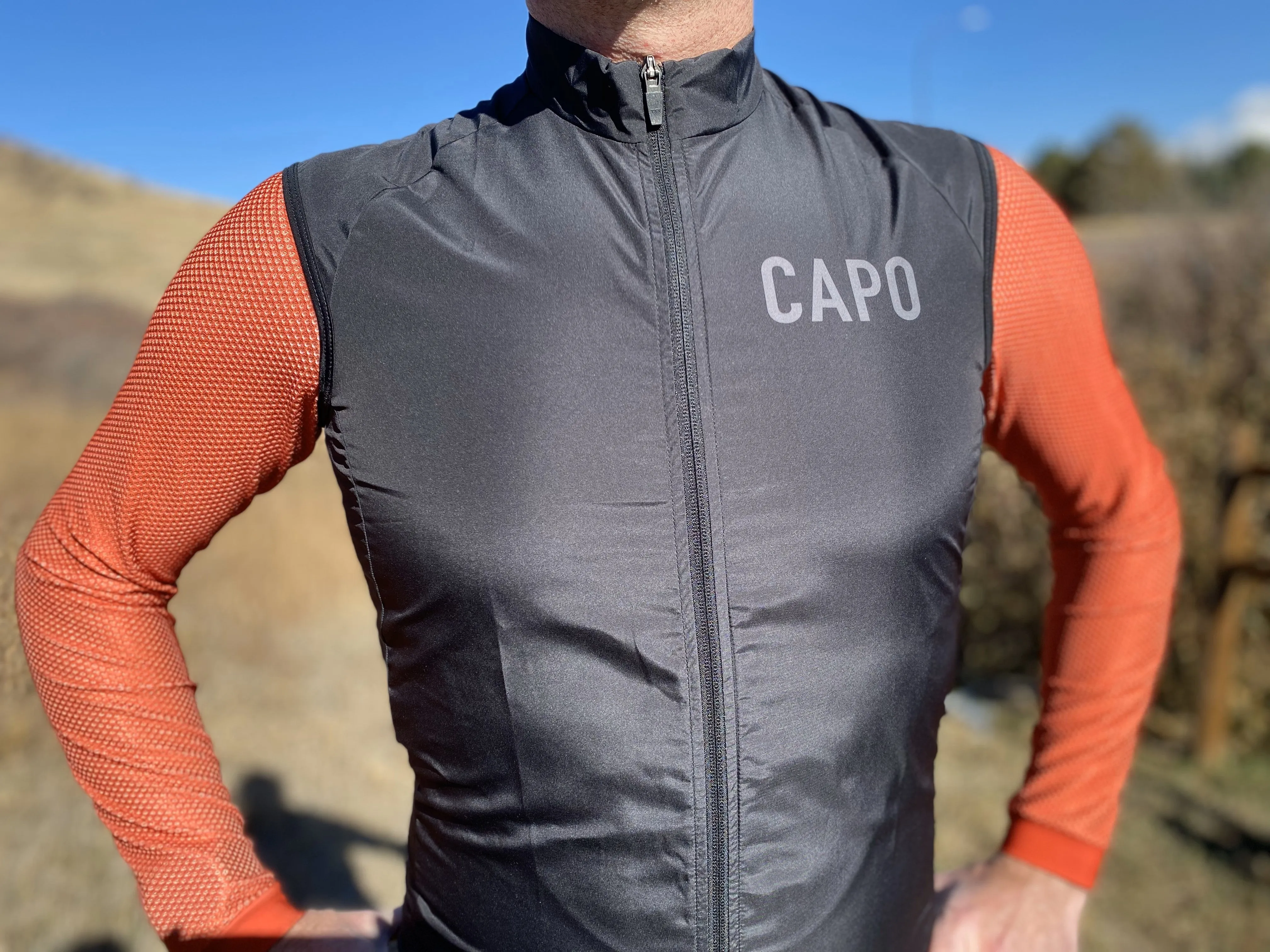 Super Corsa Wind Vest Black