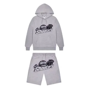 trapstar hoodie short set