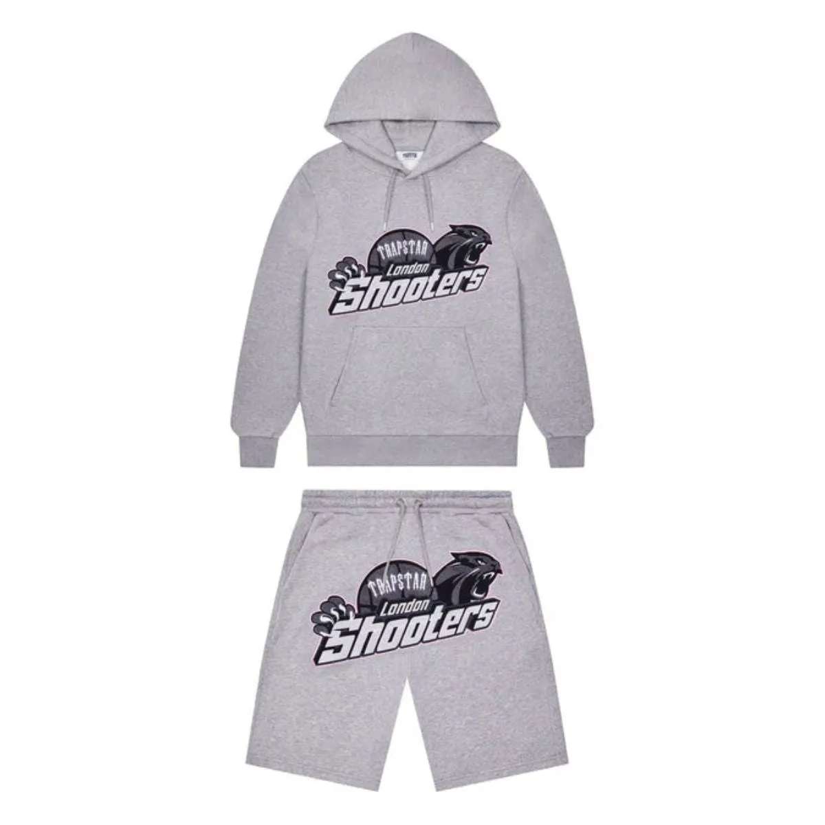 trapstar hoodie short set