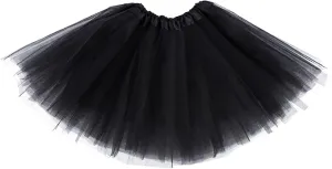 Tutu Skirt, Layered Tulle Dance Skirts for Kids Girls Dance Birthday Princess Party