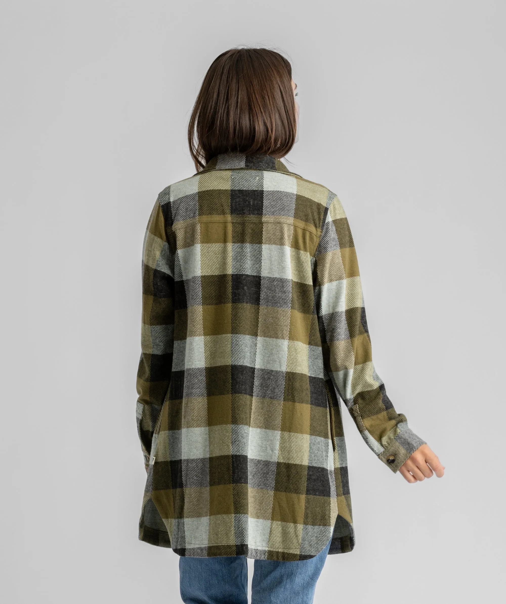 Women's Lichen Stretch Flannel Tunic