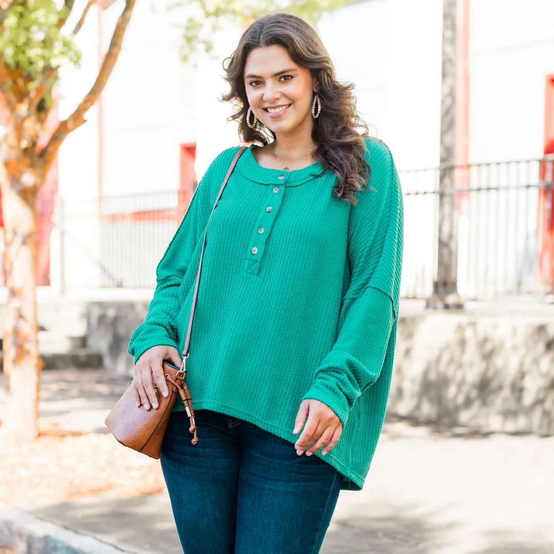 Working With Friends Tunic, Turquoise