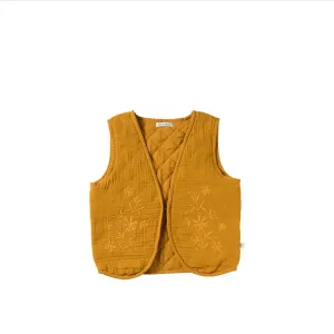 Your Wishes Gilet Muslin | Poppy